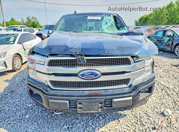 1FTEW1E52JFA70077 2018 FORD F150 Black Դիմացի տեսք