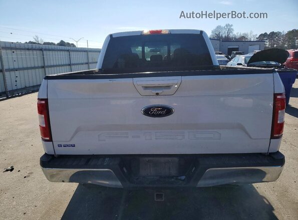 1FTEW1E52JFB33355 2018 FORD F150 White Вид ззаду