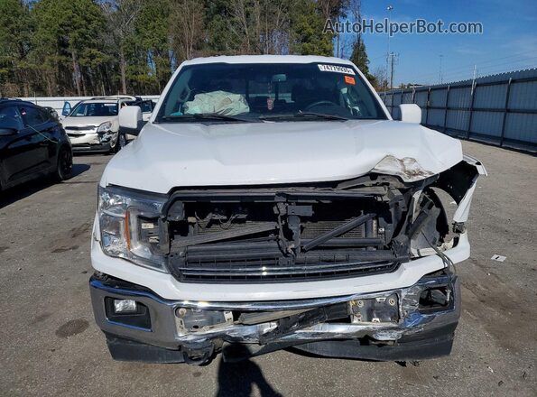 1FTEW1E52JFB33355 2018 FORD F150 White Вид спереду