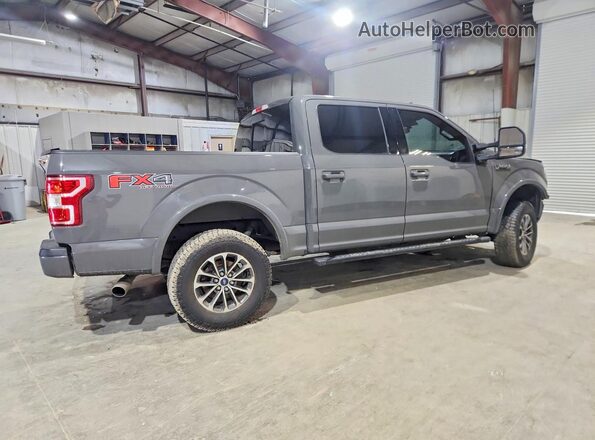 1FTEW1E52JFC14825 2018 FORD F150 Серый Задняя правая четверть