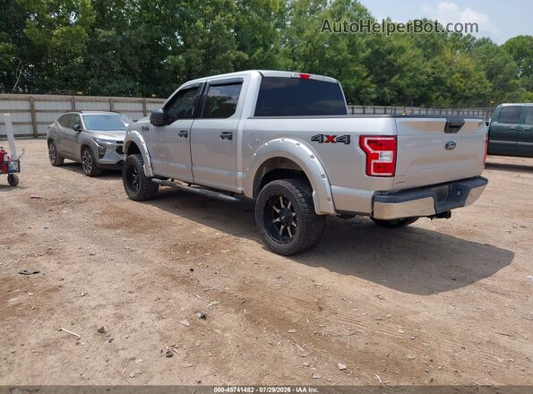 1FTEW1E52JFC80145 2018 FORD F150 Silver Tył lewy