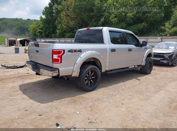 1FTEW1E52JFC80145 2018 FORD F150 Silver Tył prawy