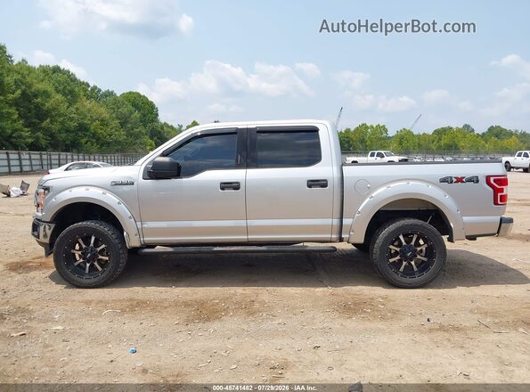1FTEW1E52JFC80145 2018 FORD F150 Silver Widok wnętrza 360 stopni