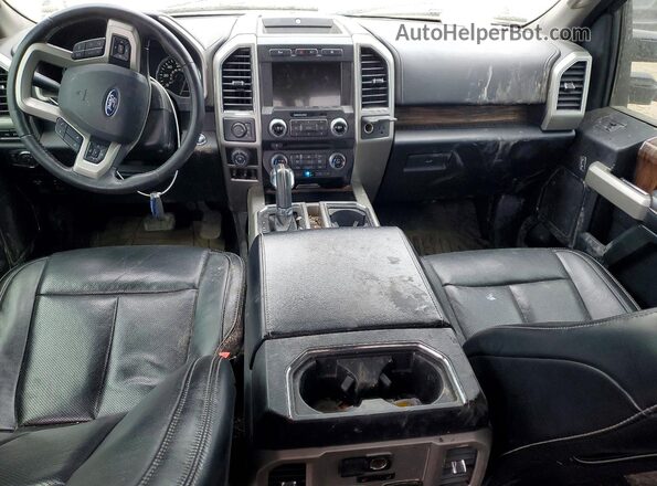 1FTEW1E52JFD26461 2018 FORD F150 Black წინა პანელის ხედი