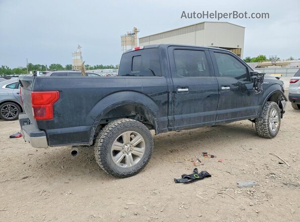 1FTEW1E52JFD26461 2018 FORD F150 Black უკანა მარჯვენა