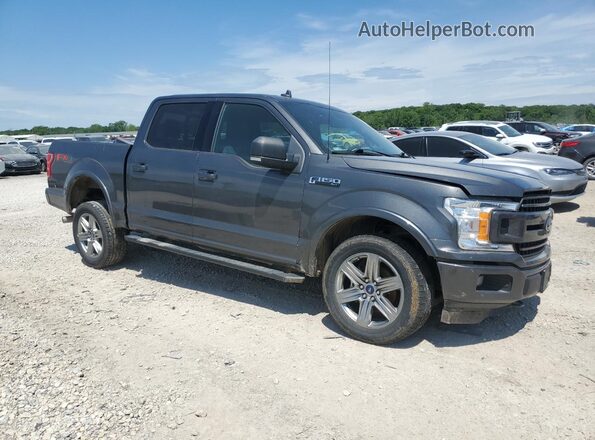 1FTEW1E52JKF92084 2018 FORD F150 Gray Przód prawy