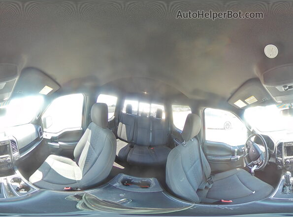1FTEW1E52JKF92084 2018 FORD F150 Gray Widok naklejki z numerem VIN