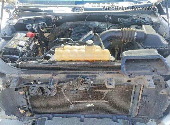 1FTEW1E52KFA28624 2019 FORD F150 Silver Вид задньої частини салону