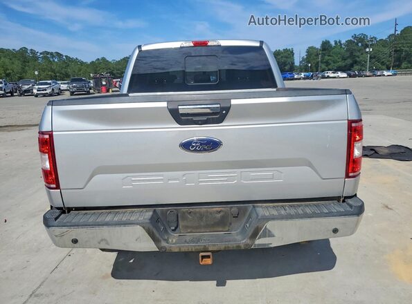 1FTEW1E52KFA28624 2019 FORD F150 Silver Вид ззаду