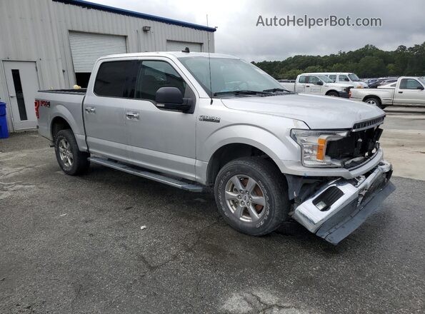 1FTEW1E52KFA38764 2019 FORD F150 Silver Front right