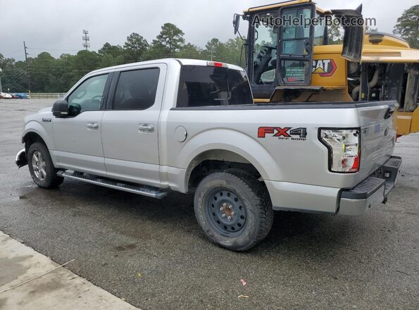 1FTEW1E52KFA38764 2019 FORD F150 Silver Rear left