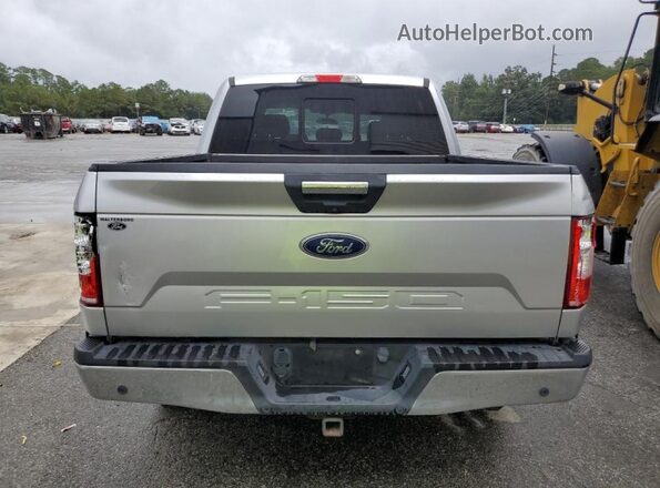 1FTEW1E52KFA38764 2019 FORD F150 Silver Rear view