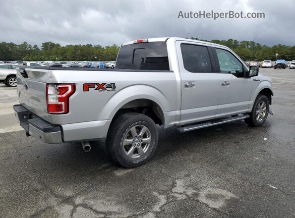 1FTEW1E52KFA38764 2019 FORD F150 Silver Rear right