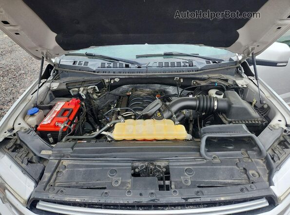 1FTEW1E52KKC02540 2019 FORD F150 Silver Widok wnętrza z tyłu