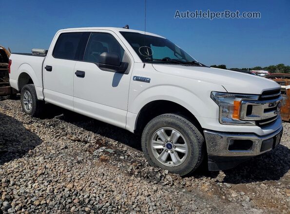 1FTEW1E52LKD61866 2020 FORD F150 Белый Передняя правая четверть