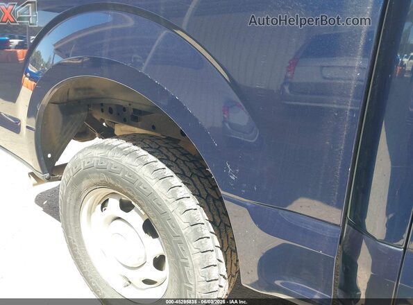 1FTEW1E53JFD04923 2018 FORD F150 Blue Vista del cuadro de instrumentos