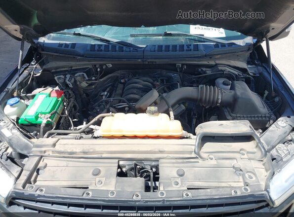 1FTEW1E53JFD04923 2018 FORD F150 Blue Vista trasera