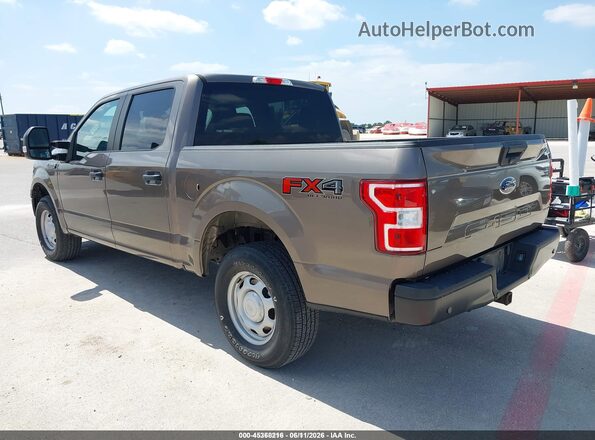 1FTEW1E53JFD05120 2018 FORD F150 Brown Հետևի ձախ