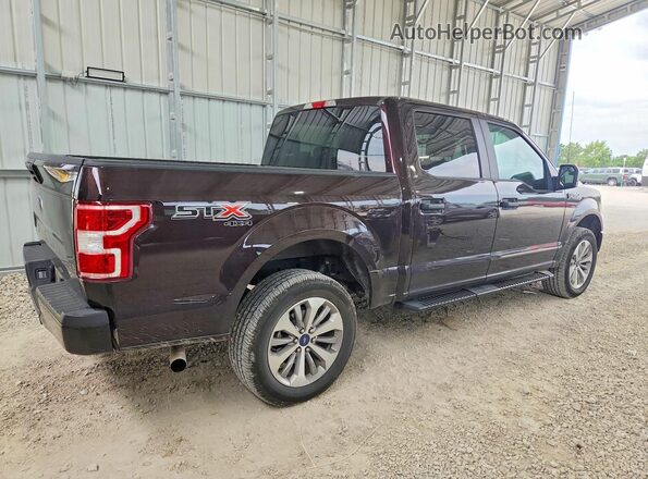 1FTEW1E53JKF66920 2018 FORD F150 Brown Trasero derecho