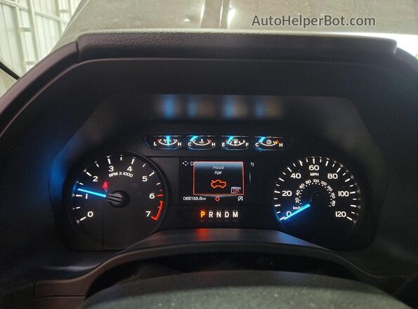 1FTEW1E53JKF66920 2018 FORD F150 Brown Vista del cuadro de instrumentos