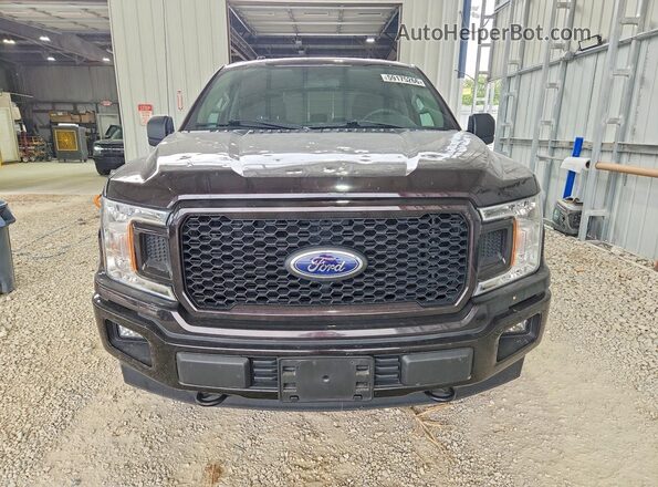 1FTEW1E53JKF66920 2018 FORD F150 Brown Vista frontal