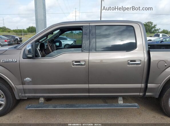 1FTEW1E53KFA41334 2019 FORD F150 Коричневый Панорамный вид салона 360°