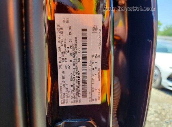 1FTEW1E53KFA49207 2019 FORD F150 Burgundy Widok komory silnika