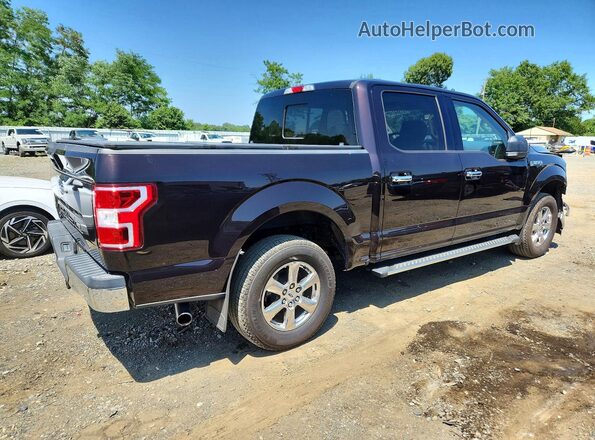 1FTEW1E53KFA49207 2019 FORD F150 Burgundy Tył prawy