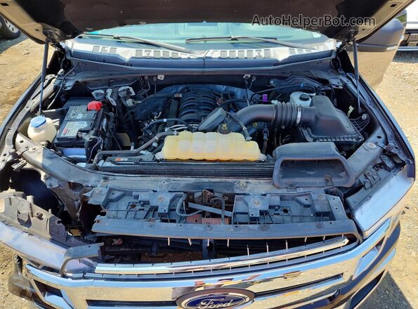 1FTEW1E53KFA49207 2019 FORD F150 Burgundy Widok wnętrza z tyłu