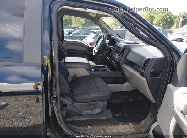 1FTEW1E53KFC01325 2019 FORD F150 Black Vista interior delantera