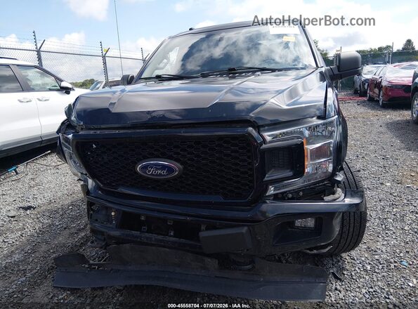 1FTEW1E53KFC01325 2019 FORD F150 Black Vista del cuadro de instrumentos