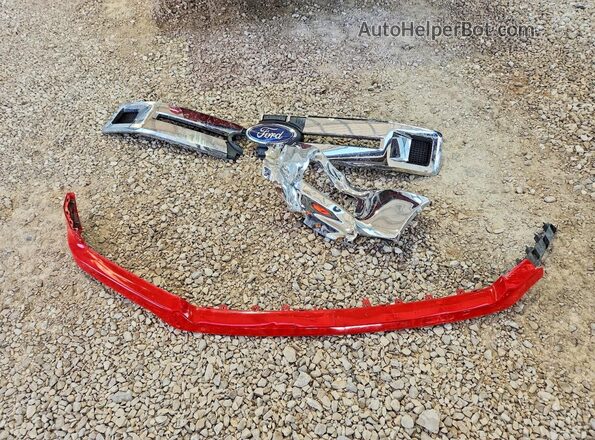 1FTEW1E53KKC33487 2019 FORD F150 Красный Вид подкапотного пространства