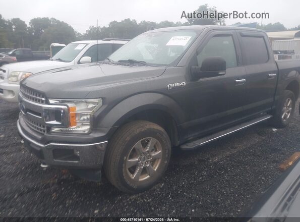 1FTEW1E53KKF08985 2019 FORD F150 Black წინა მარცხენა ხედი სამი მეოთხედიდან
