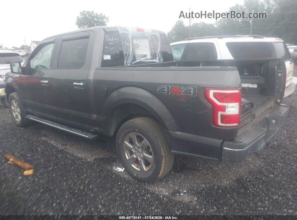 1FTEW1E53KKF08985 2019 FORD F150 Black უკანა მარცხენა