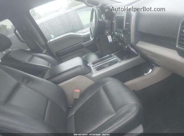 1FTEW1E53KKF08985 2019 FORD F150 Black წინა სალონის ხედი