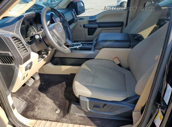 1FTEW1E53LFB50863 2020 FORD F150 Черный Вид салона спереди
