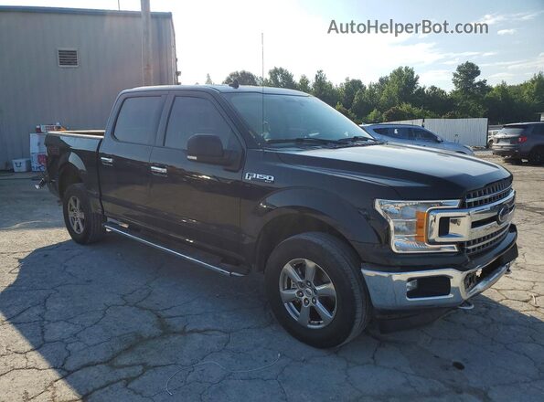 1FTEW1E53LFB50863 2020 FORD F150 Черный Передняя правая четверть