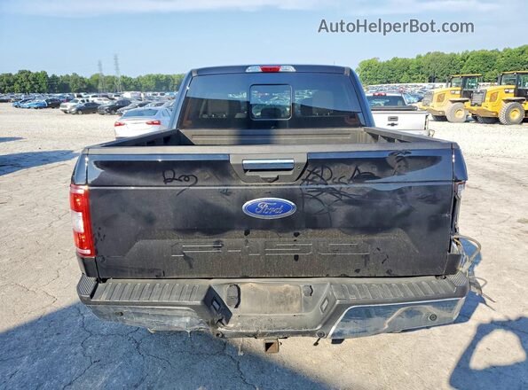 1FTEW1E53LFB50863 2020 FORD F150 Черный Вид сзади