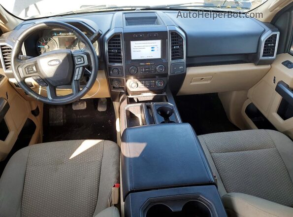 1FTEW1E53LFB50863 2020 FORD F150 Черный Вид панели приборов