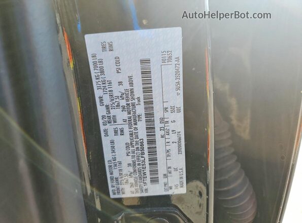 1FTEW1E53LFB50863 2020 FORD F150 Черный Вид подкапотного пространства
