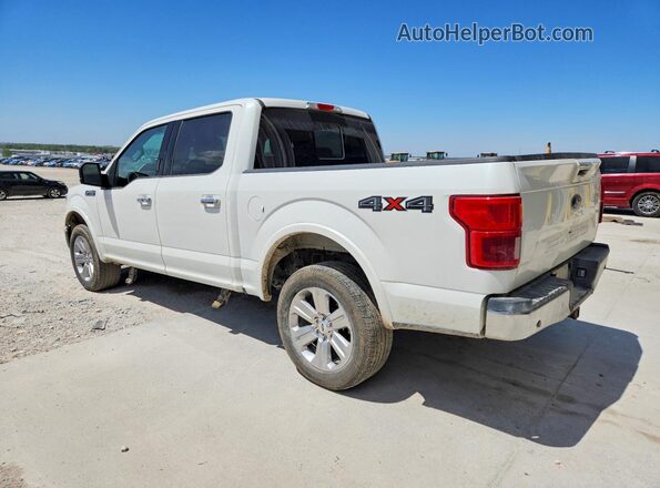 1FTEW1E53LFC33435 2020 FORD F150 White Tył lewy