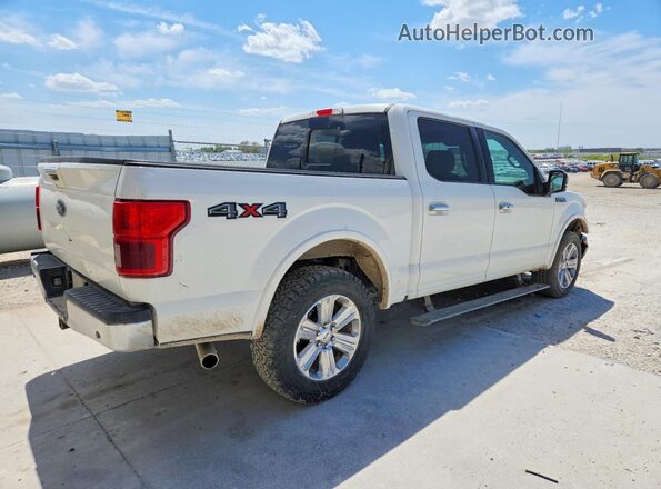 1FTEW1E53LFC33435 2020 FORD F150 White Tył prawy