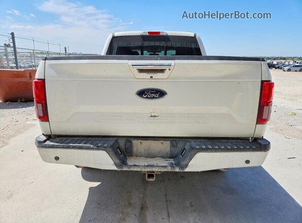 1FTEW1E53LFC33435 2020 FORD F150 White Widok z tyłu