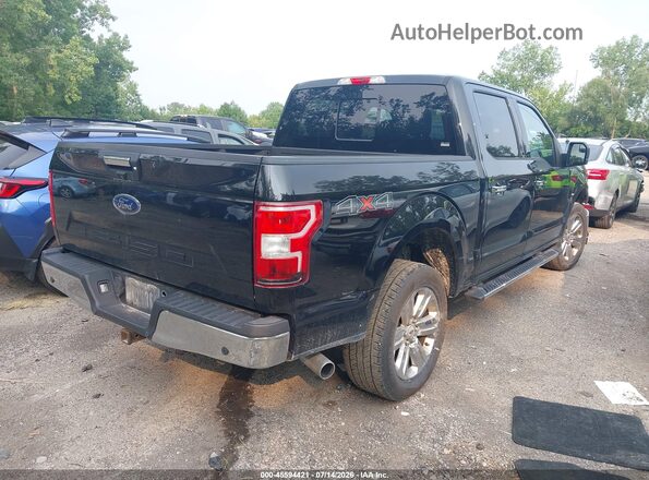 1FTEW1E54JFA29014 2018 FORD F150 Black Tył prawy