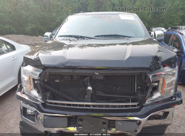 1FTEW1E54JFA29014 2018 FORD F150 Black Widok wnętrza z tyłu