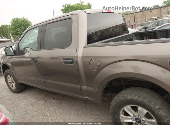 1FTEW1E54KFB37893 2019 FORD F150 Brown Սալոնի 360 աստիճան տեսք