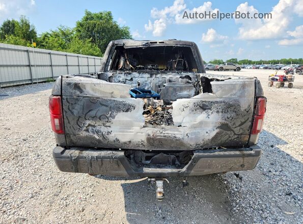 1FTEW1E54LFA68365 2020 FORD F150 Black Rear view