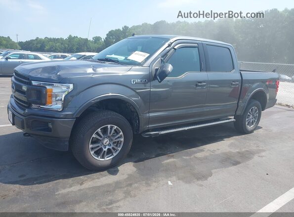 1FTEW1E54LFC71031 2020 FORD F150 Серый Передняя левая четверть