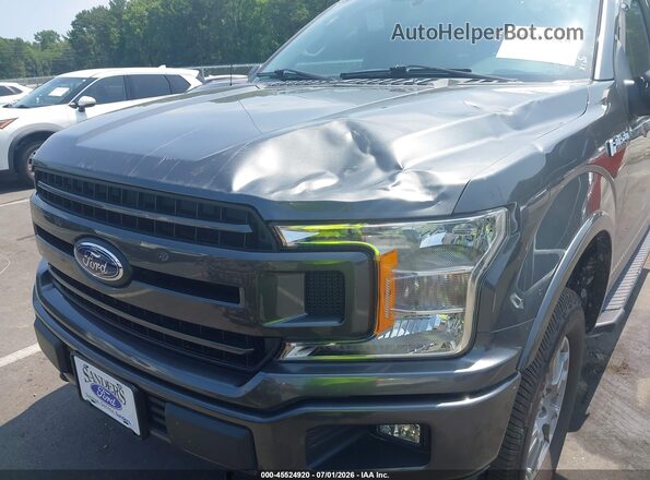 1FTEW1E54LFC71031 2020 FORD F150 Серый Вид спереди