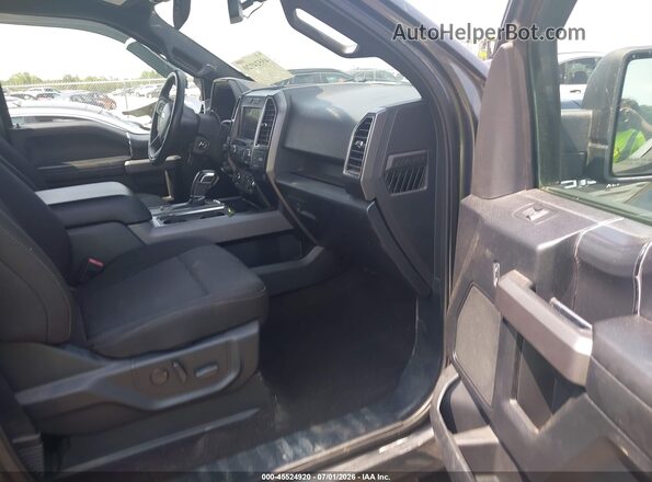 1FTEW1E54LFC71031 2020 FORD F150 Серый Вид салона спереди